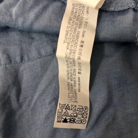 Zara Trafaluc Denimwear Blouse - Picture 6 of 6